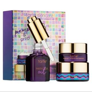 NEW! Tarte Travel-Size Pamper & Prep Kit